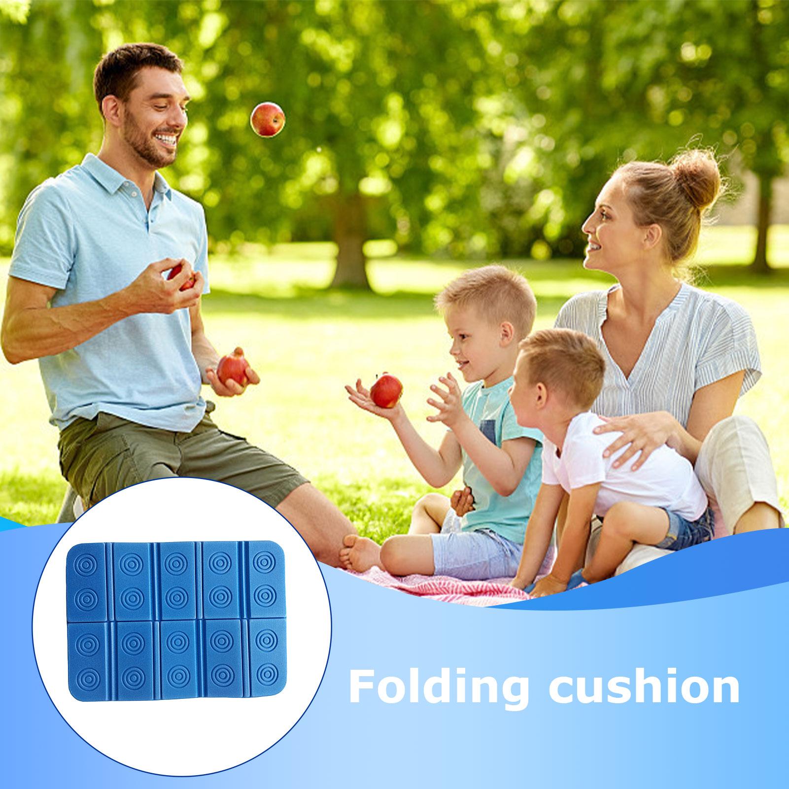 Kids Outdoor Floor Cushions - Ten-fold Outdoor Floor Mat, Waterproof Cold