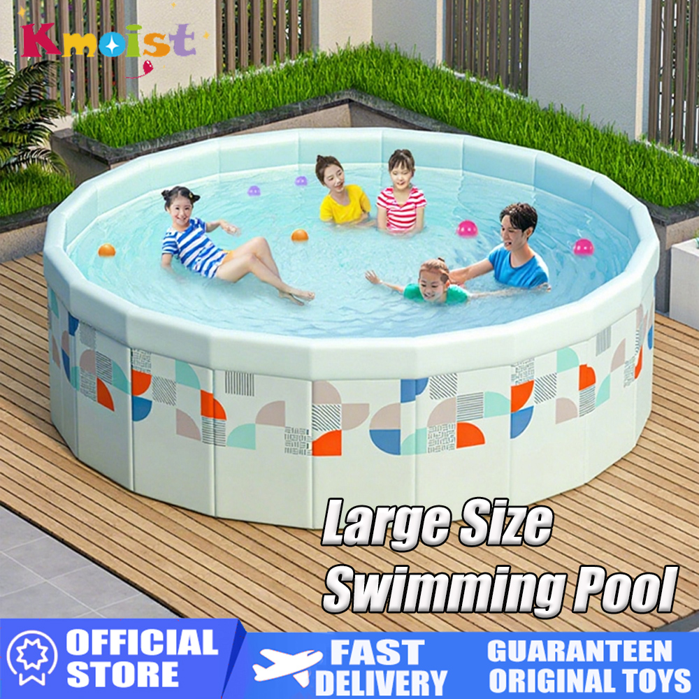 Kids Outdoor Garden Toys - Swimming Pool PVC Foldable Non-Inflatable For