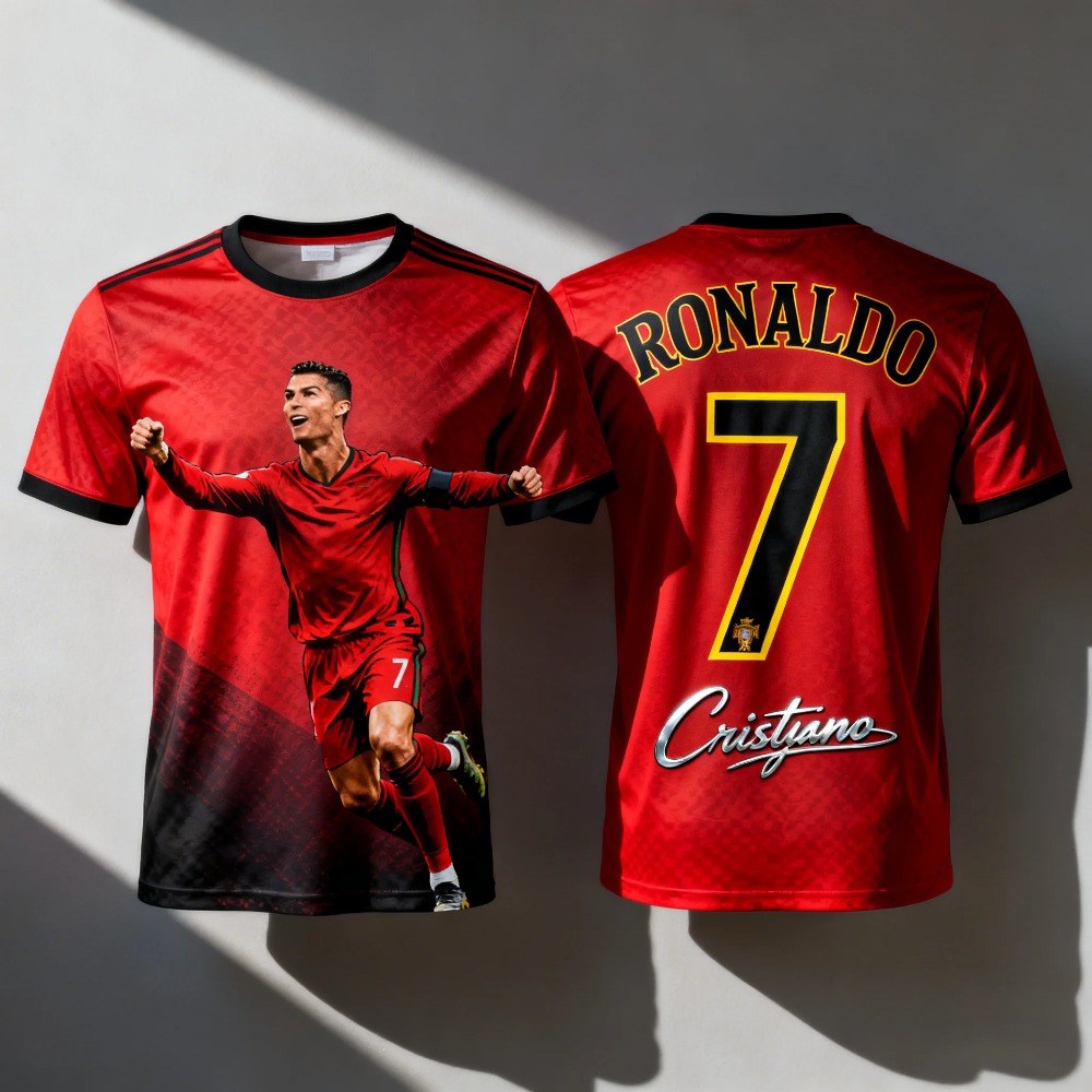 Kids Outdoor Clubhouse - 3D Printed Ronaldo Sports Men's Women's