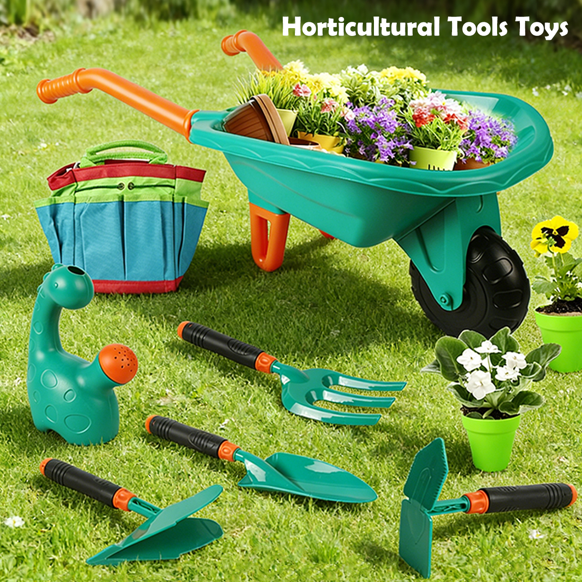 Kids Outdoor Garden Toys - Gardening Tool Set Toys for kids,