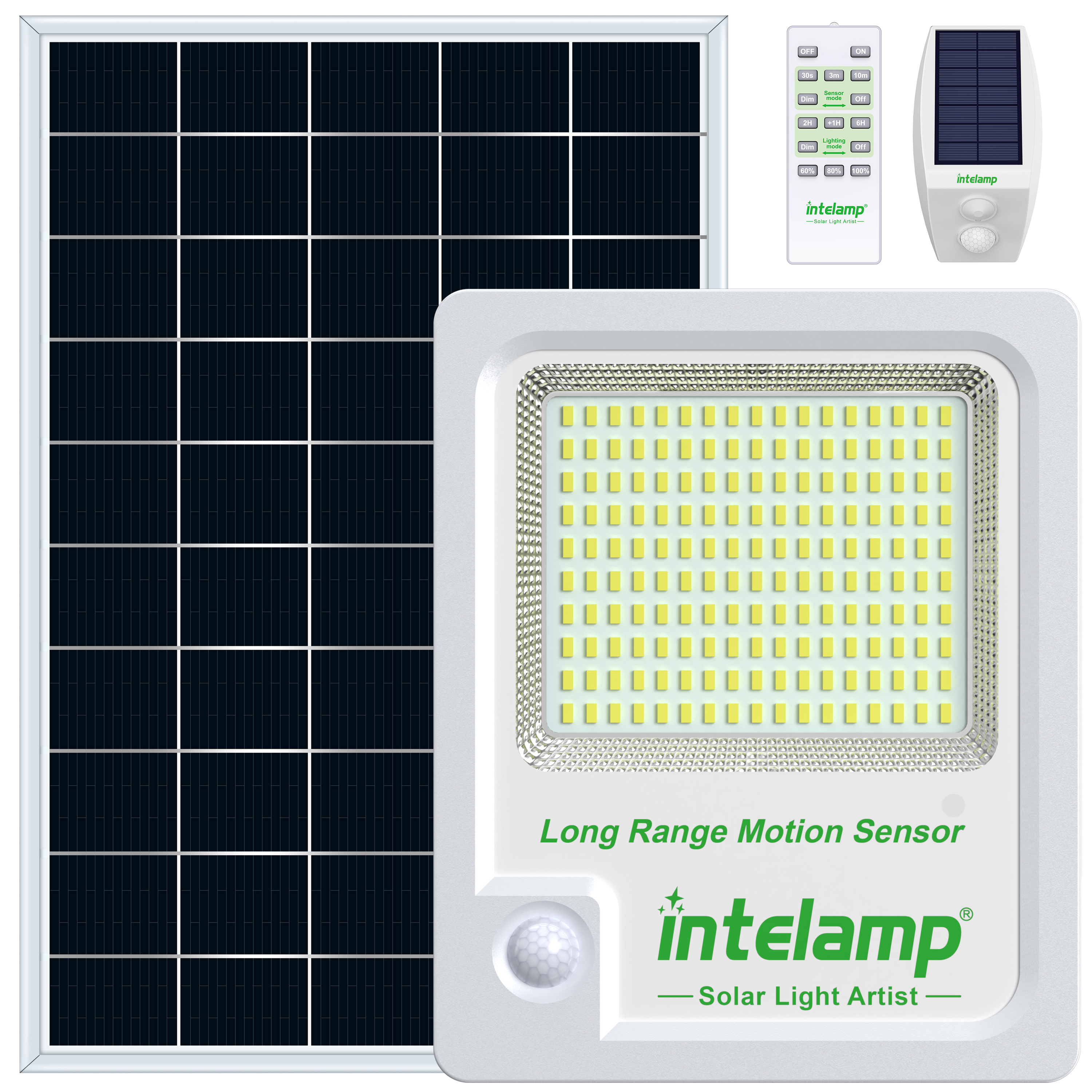 Balance Beam Outdoor - intelamp 12000mah 3000LM Outdoor Solar Flood