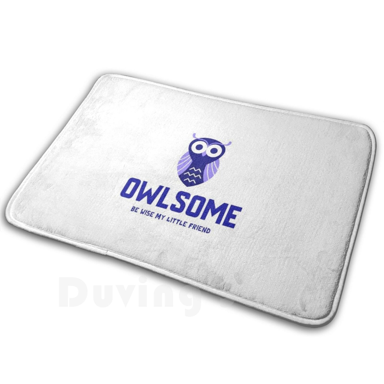 Kids Outdoor Floor Cushions - Owlsome Be Wise My Little Friend