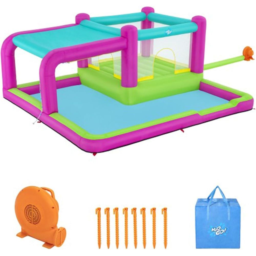 Bouncin' Bay Kids Iatable Mega - Kids Outdoor Water Park recension och pris