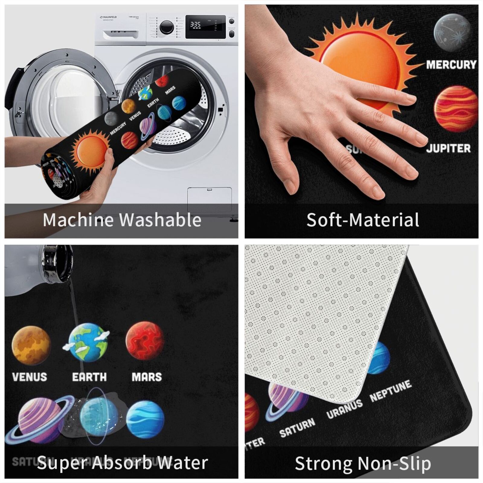Solar System Planets With Name - Kids Outdoor Floor Cushions recension och pris