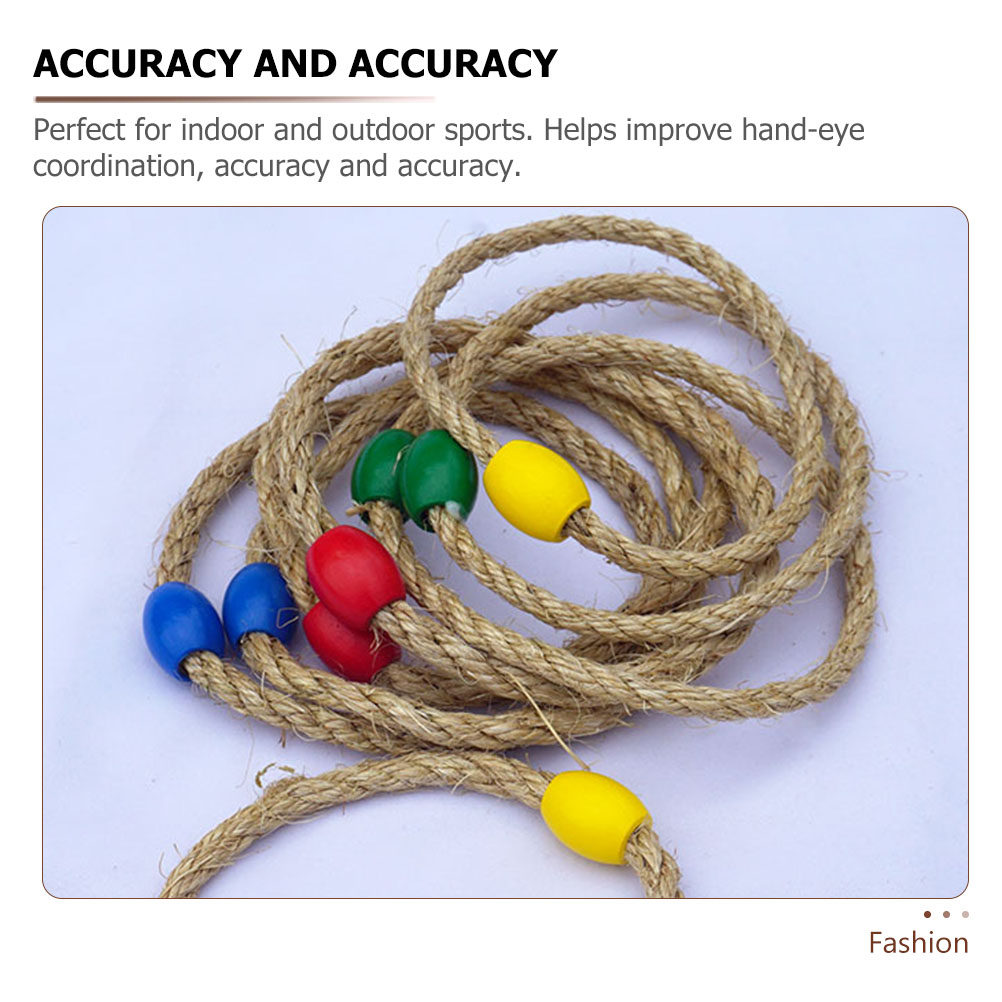 1Set Ring Toss Game Wooden Thr - Kids Outdoor Education recension och pris