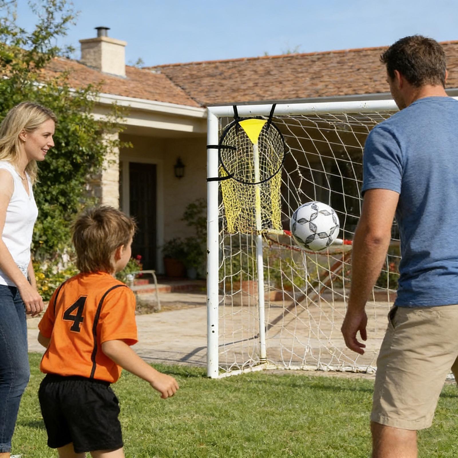 Elastic Kids Soccer Net Anti-T - Kids Outdoor Net recension och pris