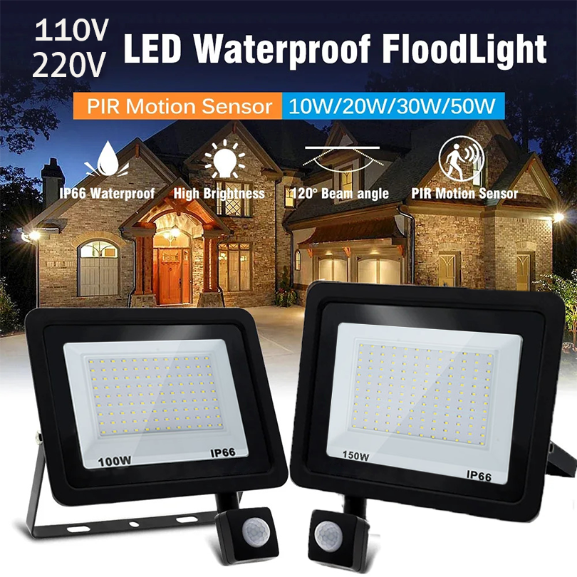 LED Floodlight Motion Sensor A - Balance Beam Outdoor recension och pris