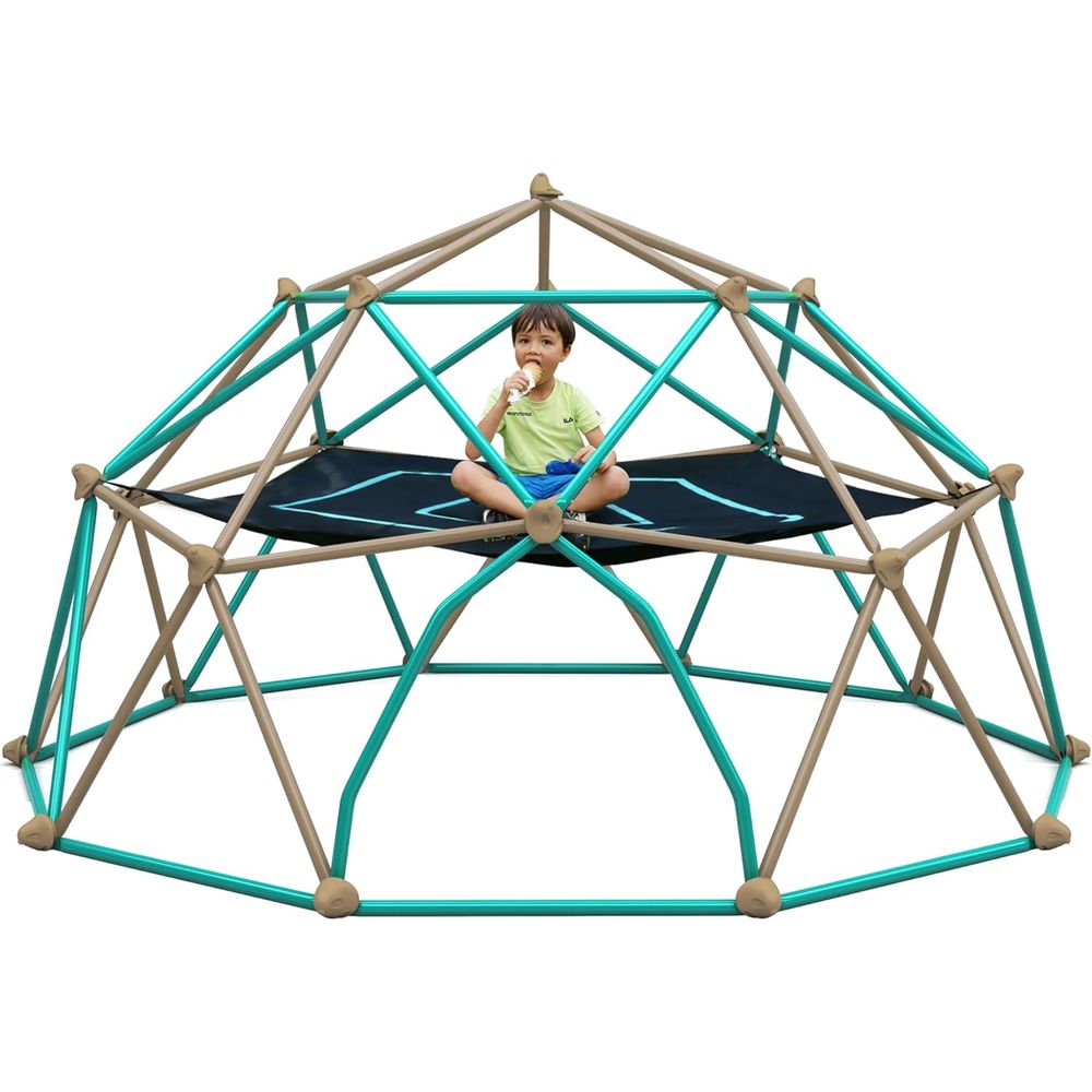Geometric Dome Climber with Ha - Kids Outdoor Jungle Gym Dome recension och pris