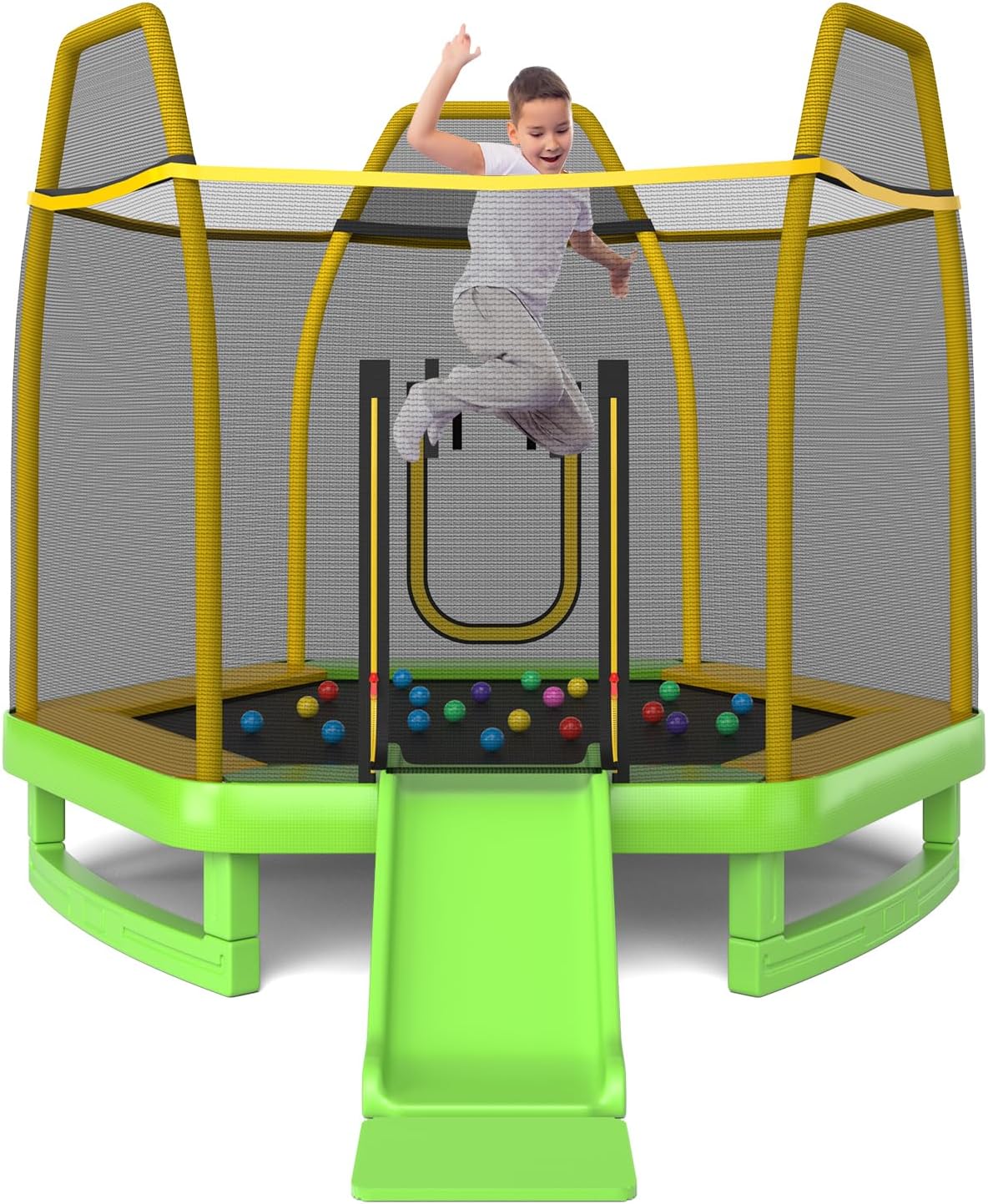 Trampoline for Kids, 7FT Tramp - Kids Outdoor Mat recension och pris
