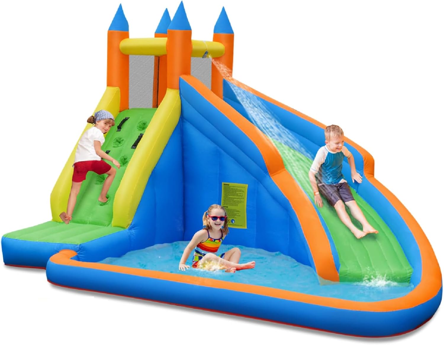 Giant Inflatable Water Park Bo - Kids Outdoor Water Park recension och pris