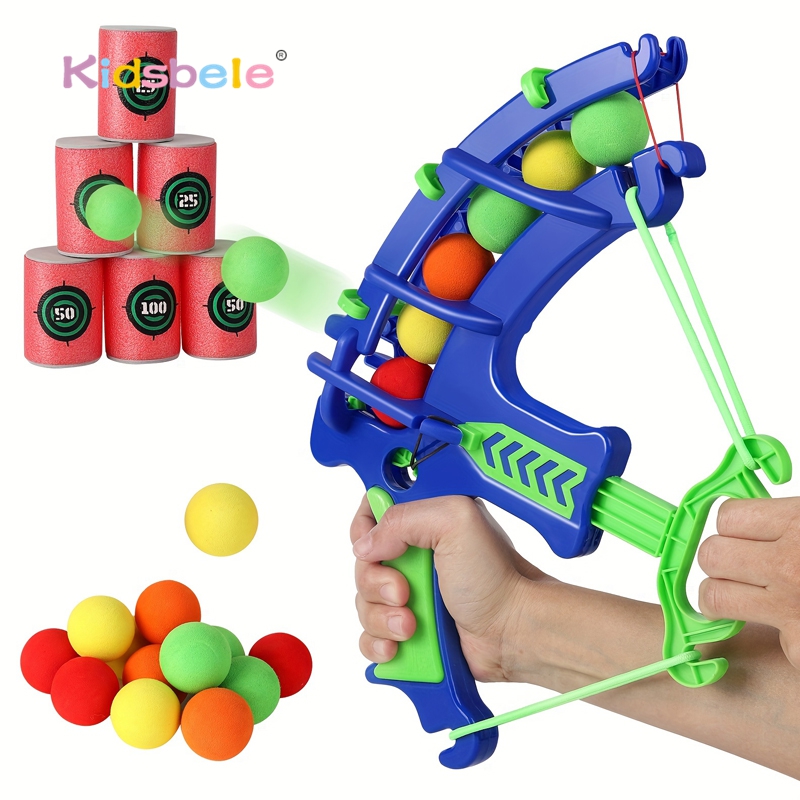 Foam Ball Shooting Toy Bow – S - Kids Outdoor Dome recension och pris