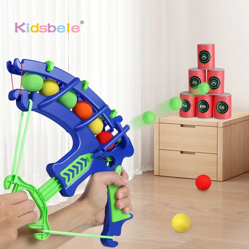 Foam Ball Shooting Toy Bow – S - Kids Outdoor Dome recension och pris