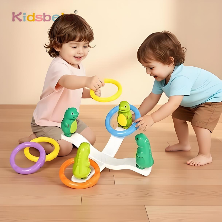 Kids Dinosaur Ring Toss Wobbly - Kids Outdoor Education recension och pris