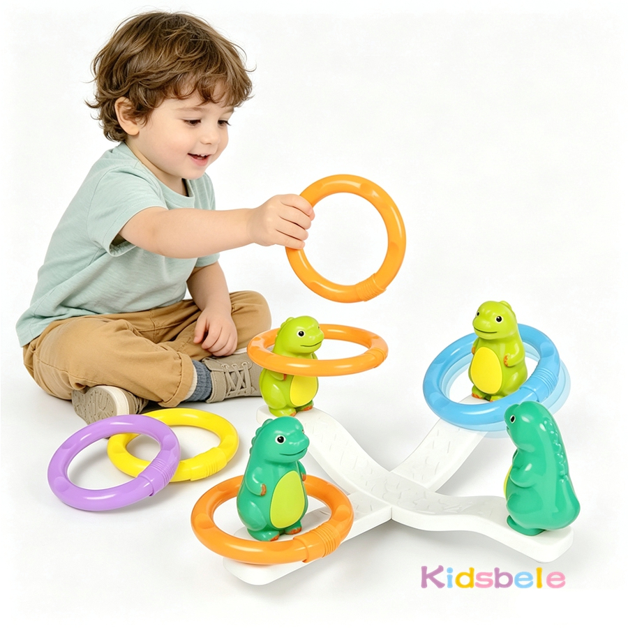 Kids Dinosaur Ring Toss Wobbly - Kids Outdoor Education recension och pris