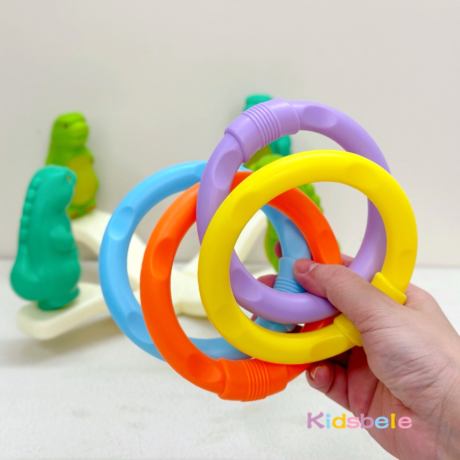 Kids Dinosaur Ring Toss Wobbly - Kids Outdoor Education recension och pris
