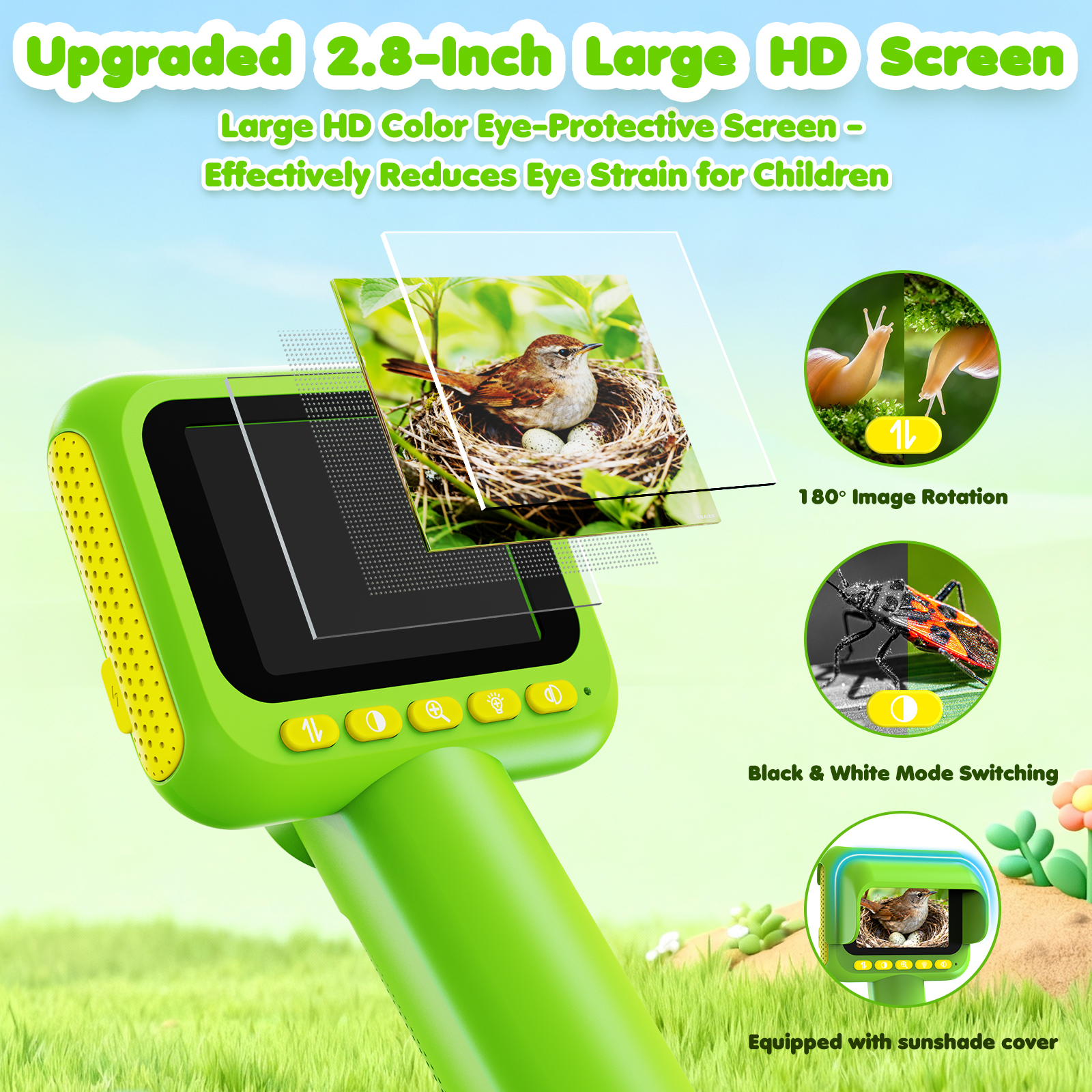 Endoscope for Kid Snake Camera - Kids Outdoor Education recension och pris