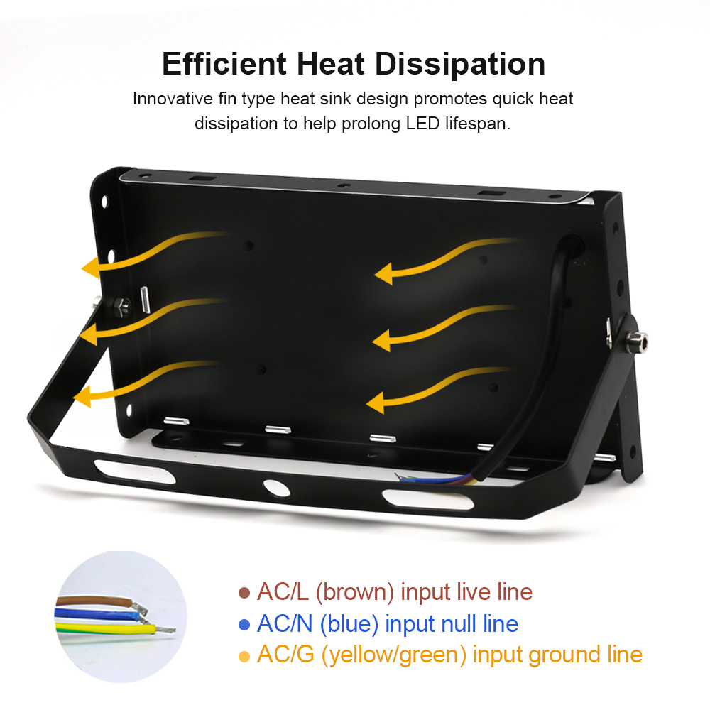 50W 100W 150W Led Flood Light  - Balance Beam Outdoor recension och pris
