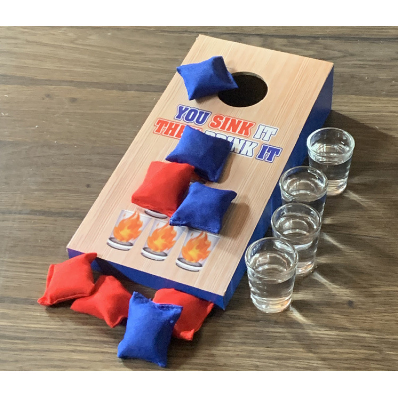 1 Set Wooden Throwing Game Boa - Kids Outdoor Garden Toys recension och pris