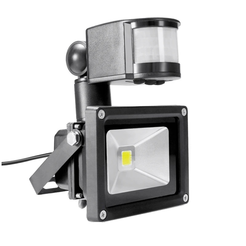 10W PIR LED Floodlight 12V Cur - Balance Beam Outdoor recension och pris