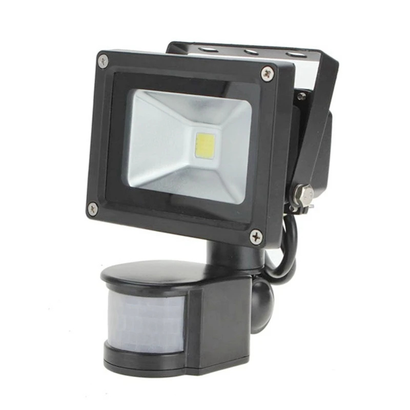 10W PIR LED Floodlight 12V Cur - Balance Beam Outdoor recension och pris
