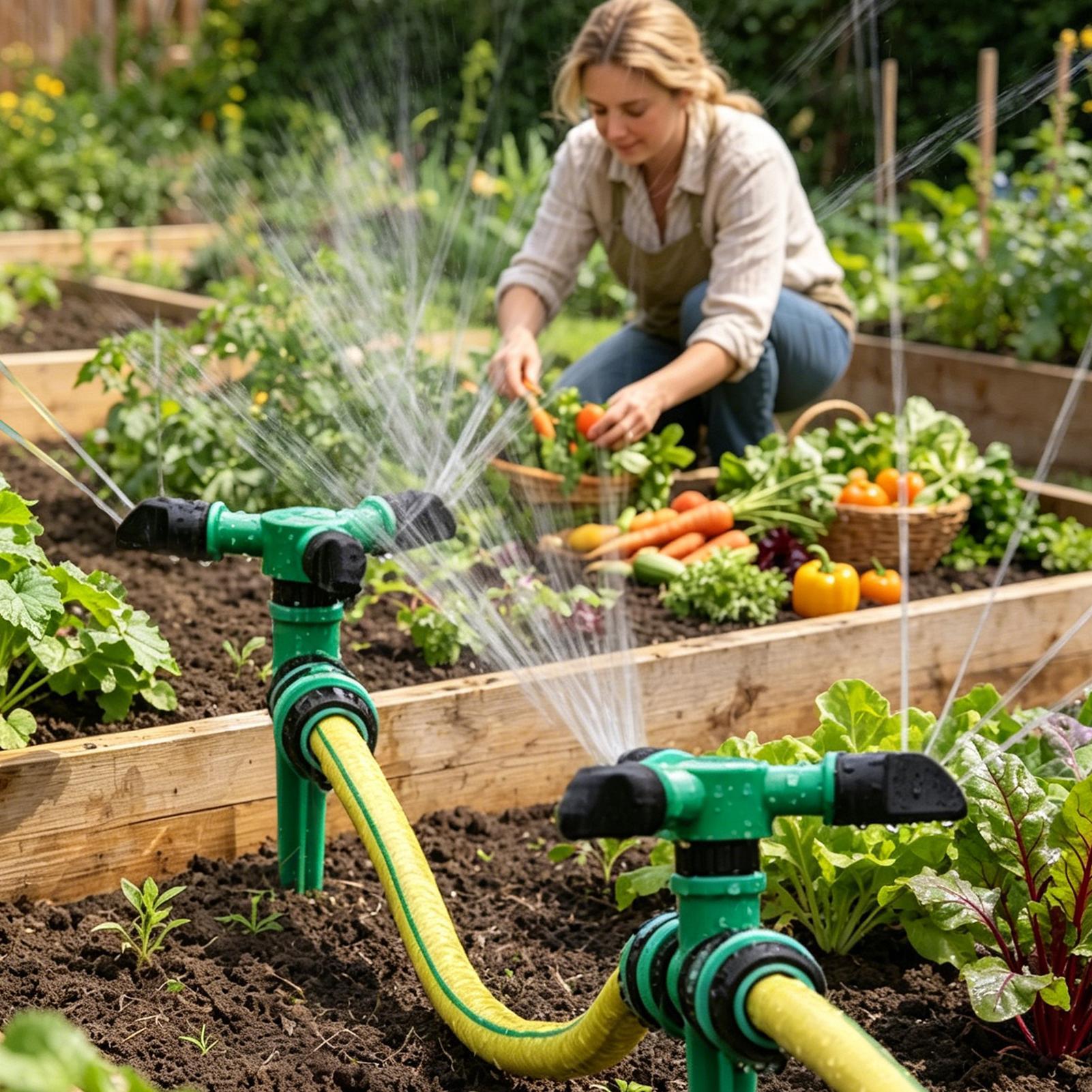 Automatic Rotating Water Sprin - Kids Outdoor Water Sprinkler recension och pris