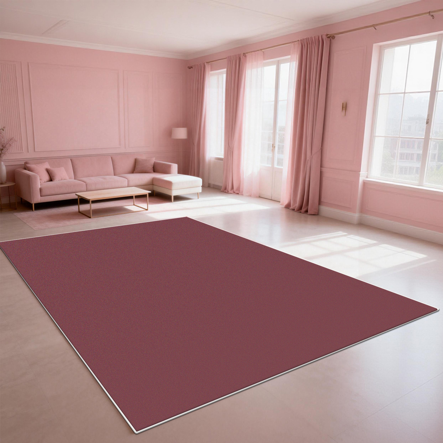Modern Solid Color Carpets Liv - Kids Outdoor Floor Cushions recension och pris