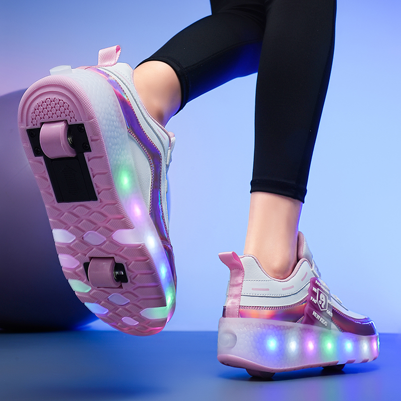 2 Wheels Dual-use Luminous Led - Kids Outdoor Net recension och pris