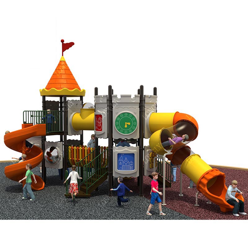 Castle Style Kids Slide for Ou - Kids Outdoor Education recension och pris