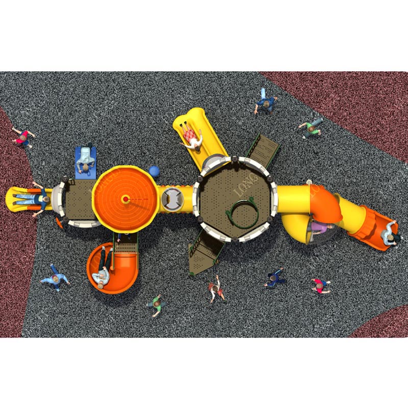 Castle Style Kids Slide for Ou - Kids Outdoor Education recension och pris