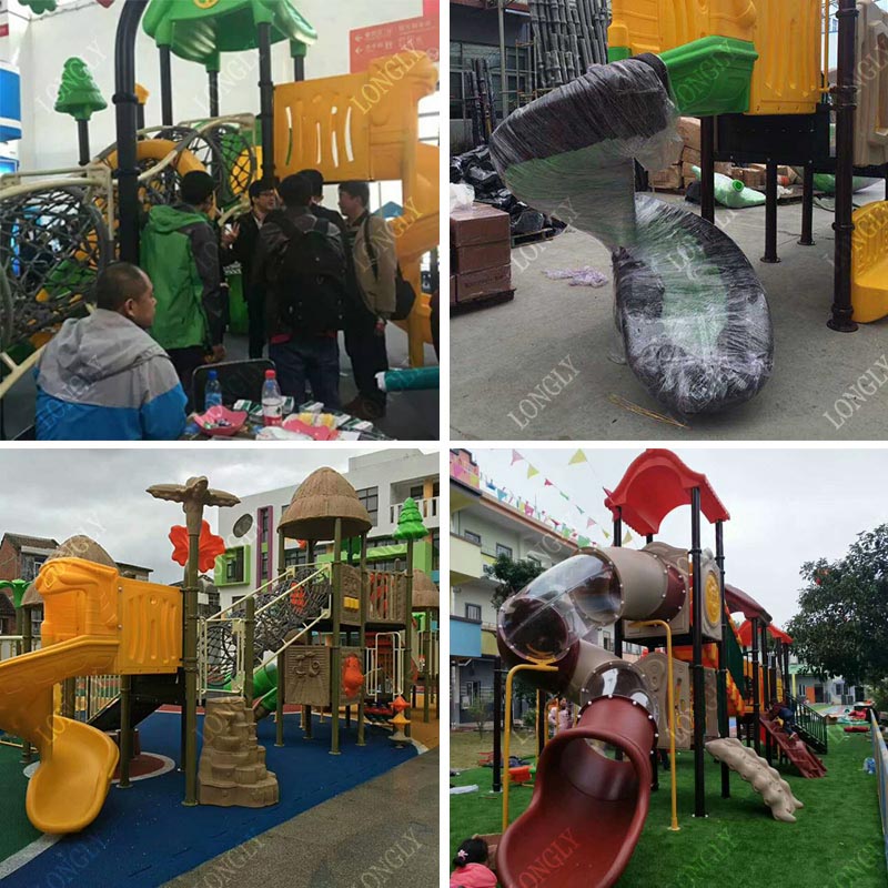 Castle Style Kids Slide for Ou - Kids Outdoor Education recension och pris