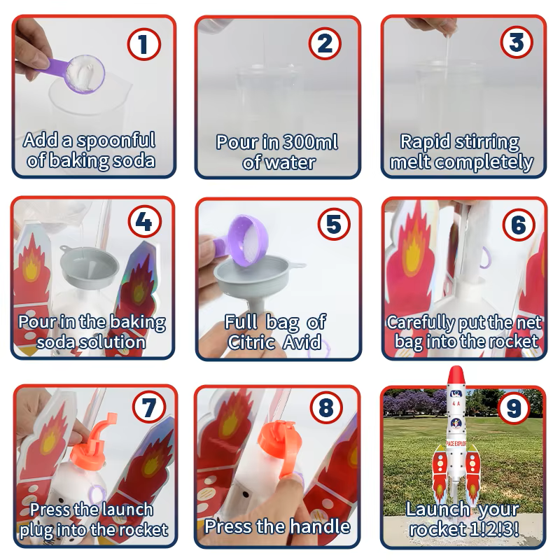 Kids Water Rocket Launcher, ST - Kids Outdoor Education recension och pris