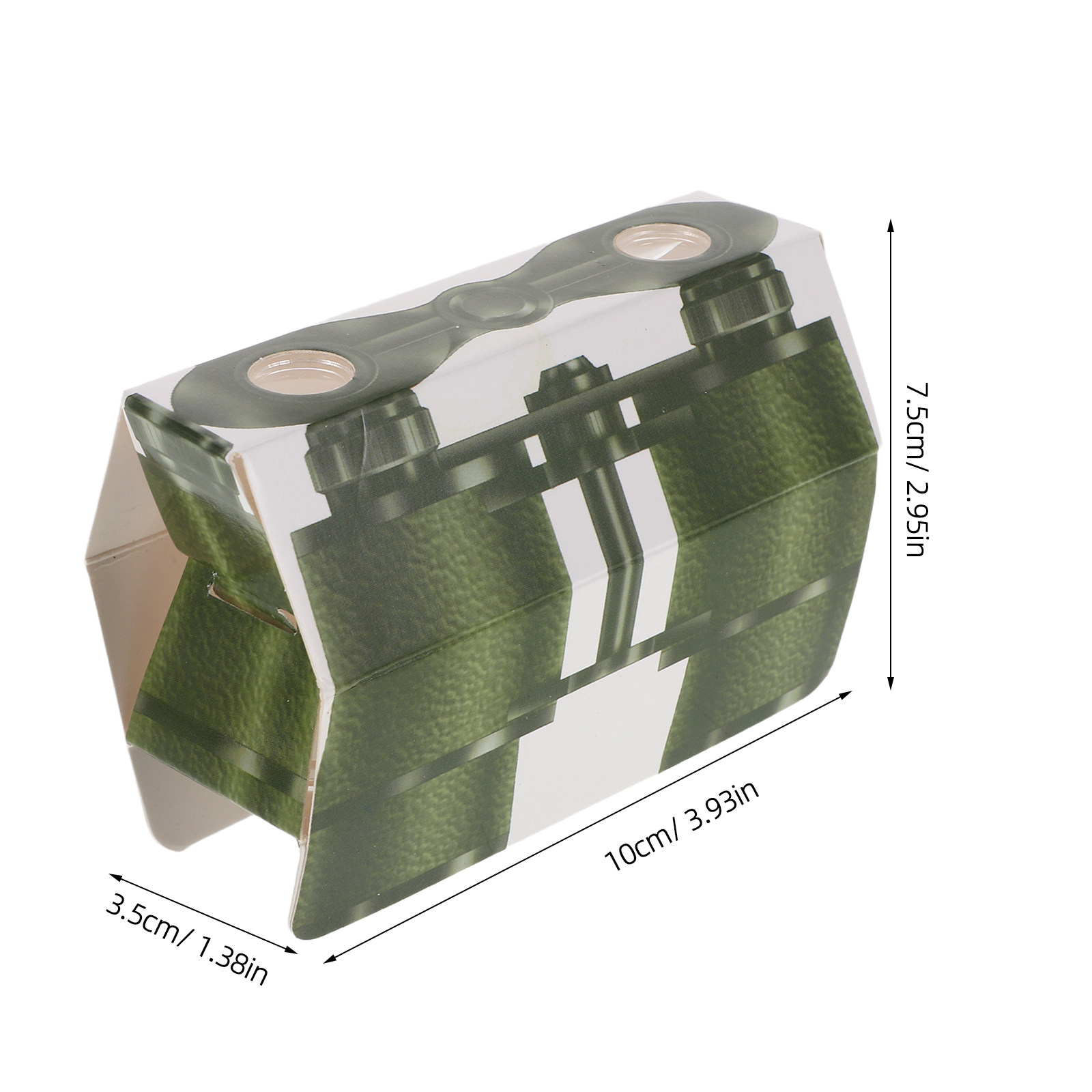 10Pcs Paper Kids Binoculars DI - Kids Outdoor Education recension och pris
