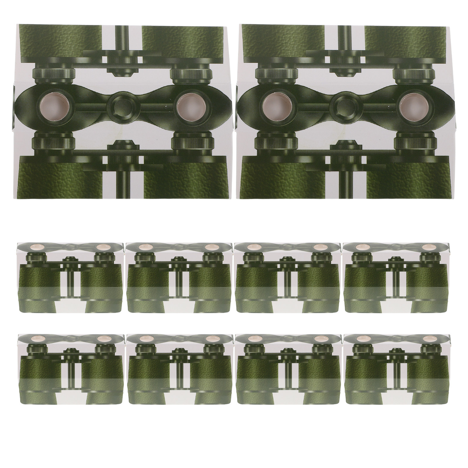 10Pcs Paper Kids Binoculars DI - Kids Outdoor Education recension och pris