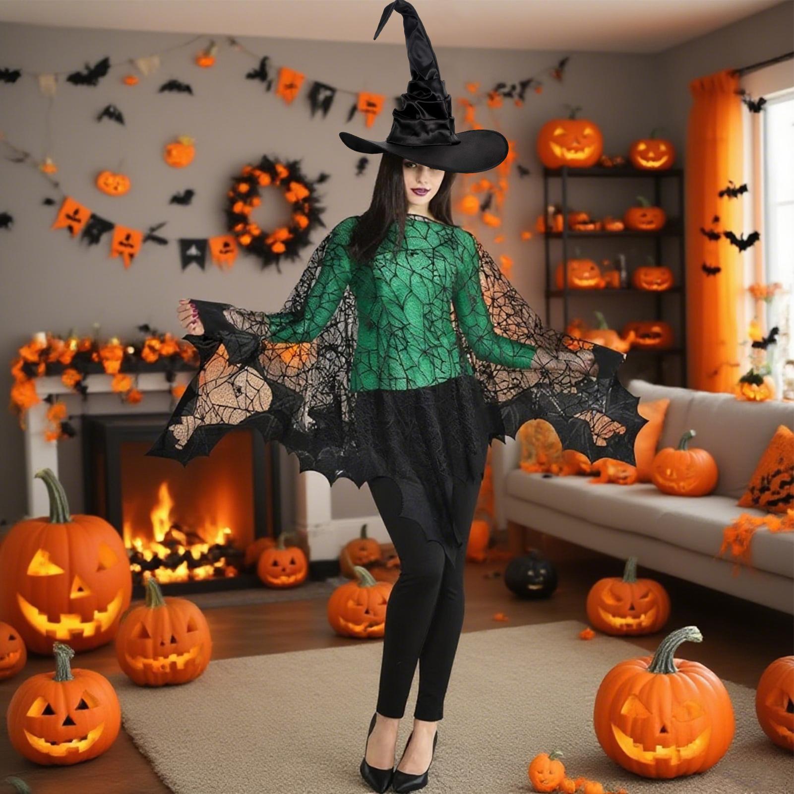 4pcs/set Halloween Spider Web  - Kids Outdoor Broom recension och pris