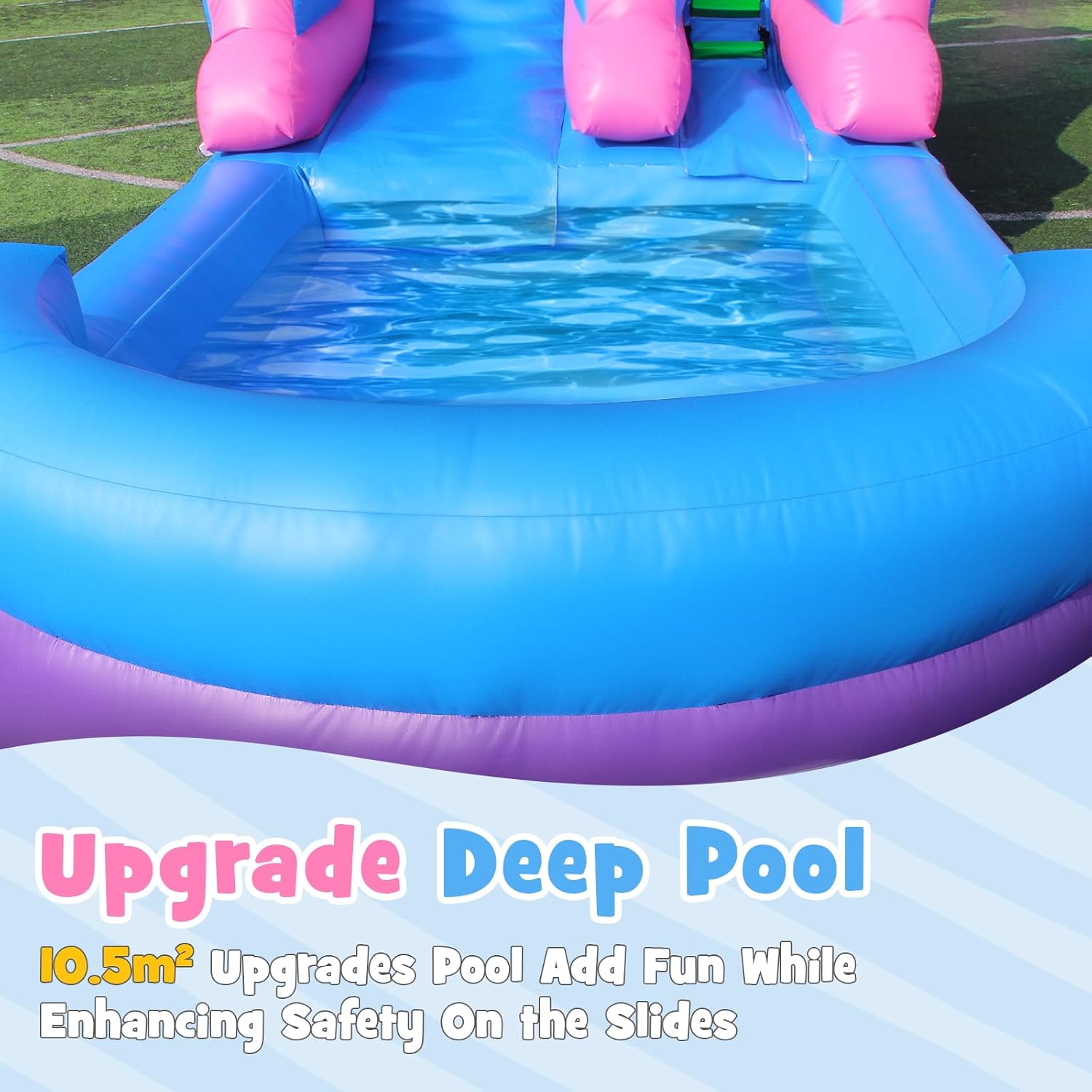 26.2 FT Heavy Duty Inflatable  - Kids Outdoor Water Park recension och pris