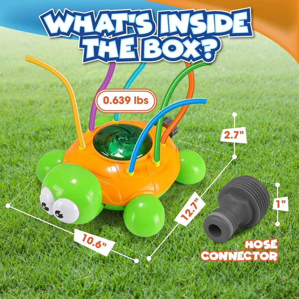 Chuchik Water Sprinkler or Kid - Kids Outdoor Water Sprinkler recension och pris