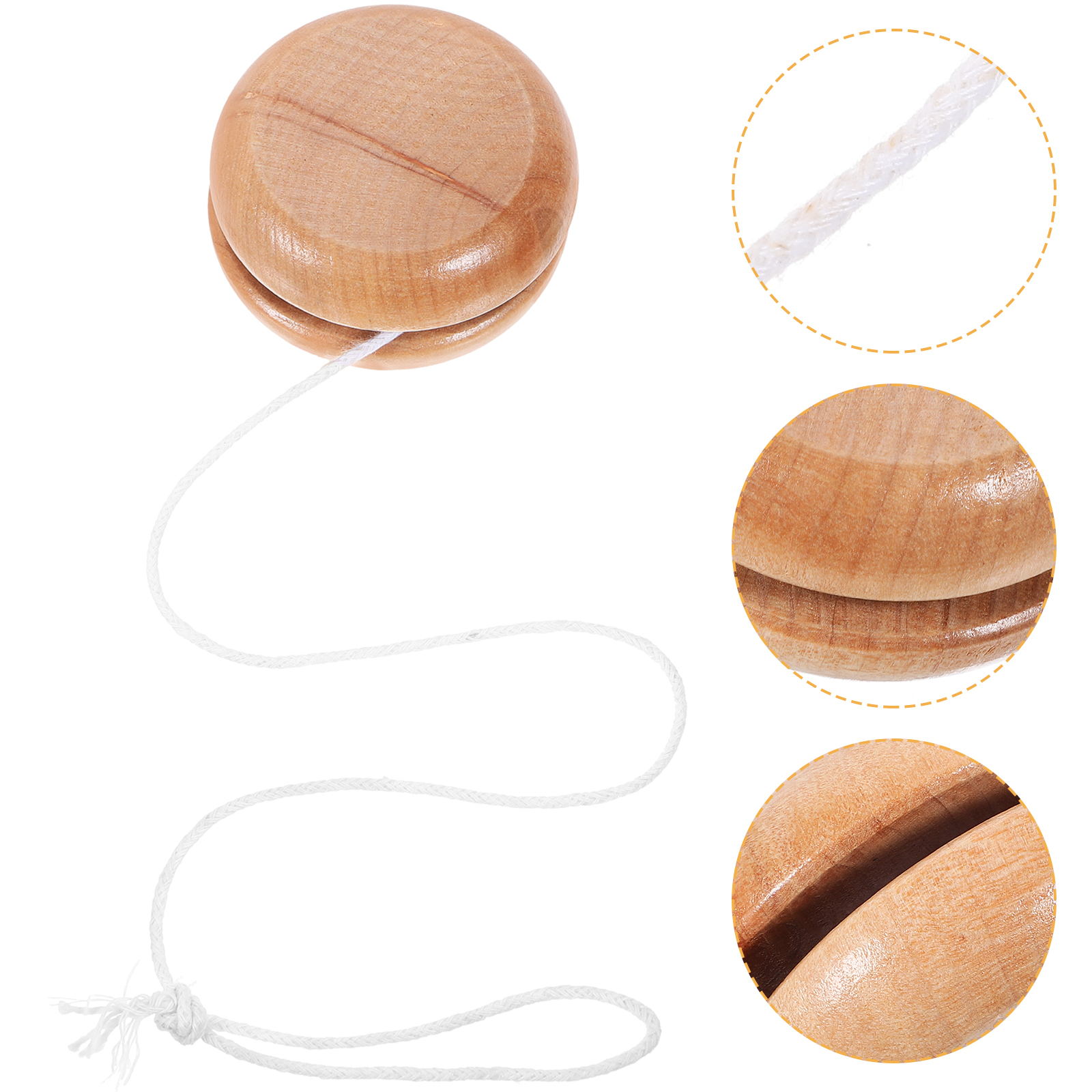 Wooden Yo-yo Toys Balls Ordina - Kids Outdoor Dome recension och pris