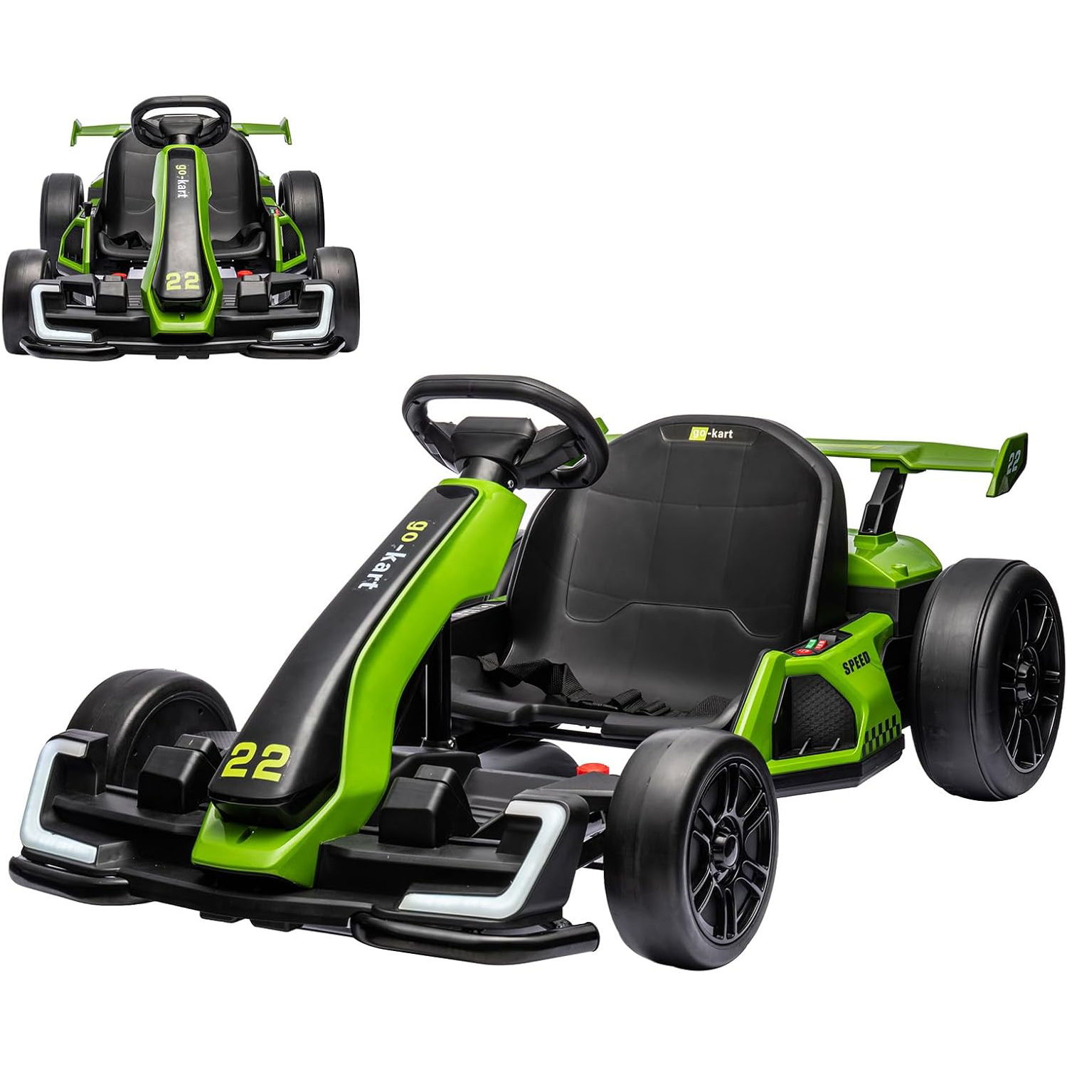 24V Kids Electric Go Kart with - Kids Outdoor Entertainment recension och pris