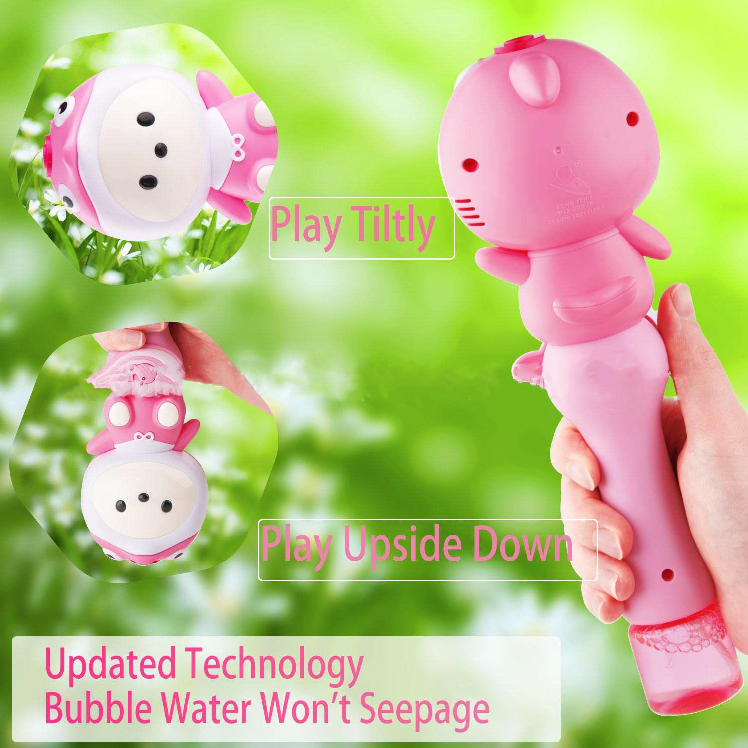 Cartoon Cute Pig Electric Bubb - Outdoor Kids In An Indoor World recension och pris