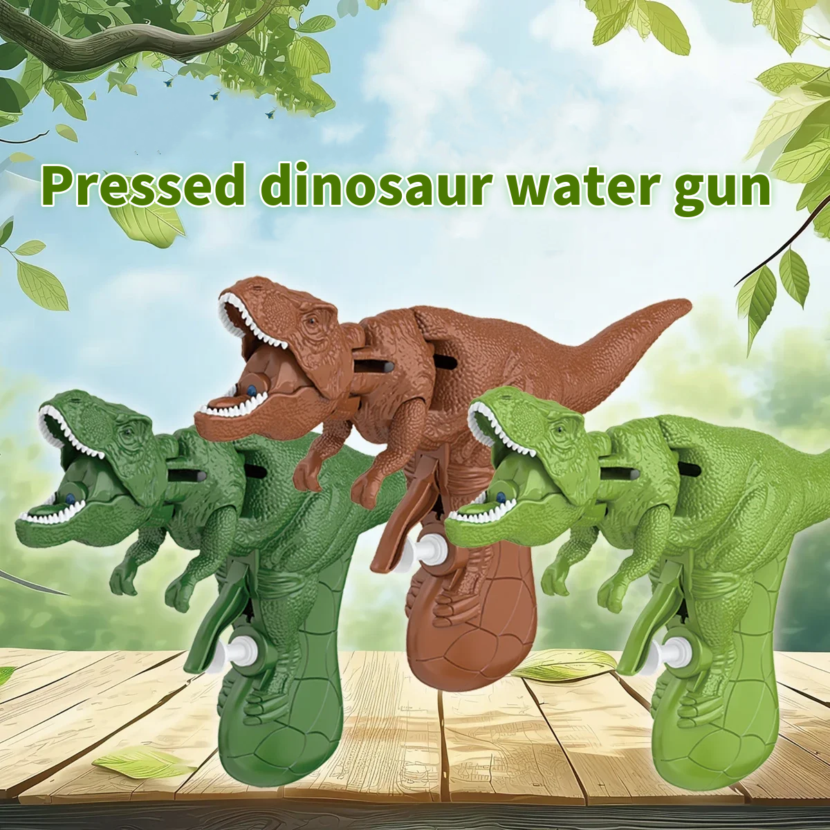 Dinosaur Water Gun Toy Mouth O - Kids Outdoor Water Park recension och pris