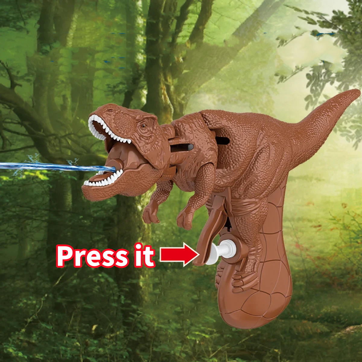 Dinosaur Water Gun Toy Mouth O - Kids Outdoor Water Park recension och pris