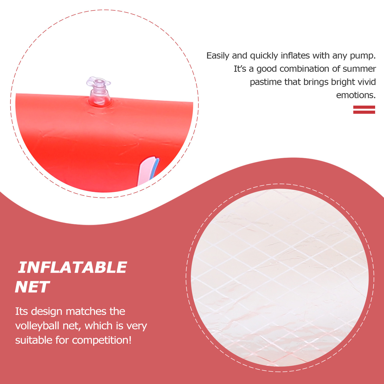 1Set Floating Volleyball Net K - Kids Outdoor Net recension och pris