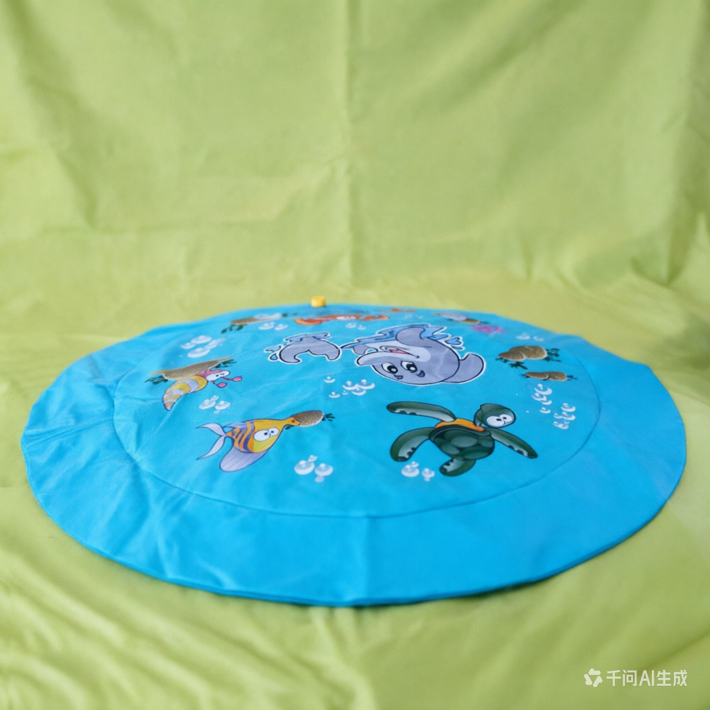 Large Round Water Spray Mat, C - Kids Outdoor Mat recension och pris