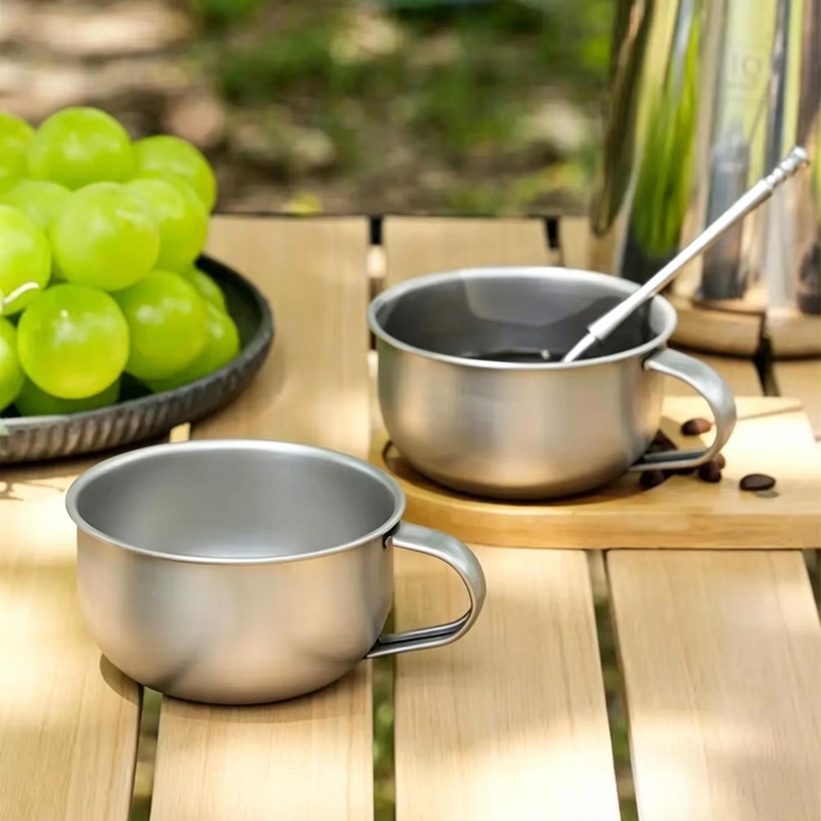 1PC Camping Cup  Portable Cara - Kids Outdoor Dining Set recension och pris