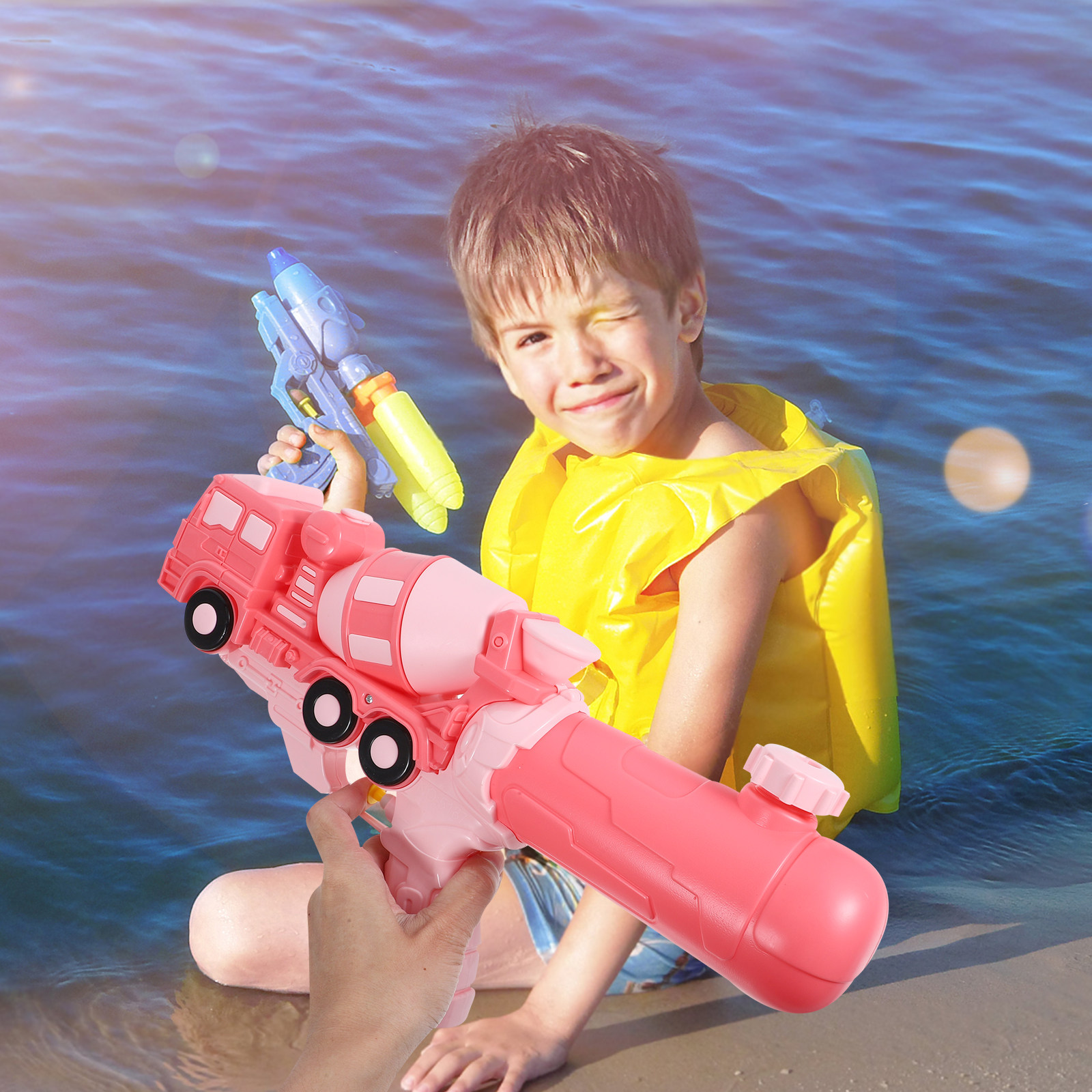 Interactive Water Shooter Cute - Kids Outdoor Water Park recension och pris
