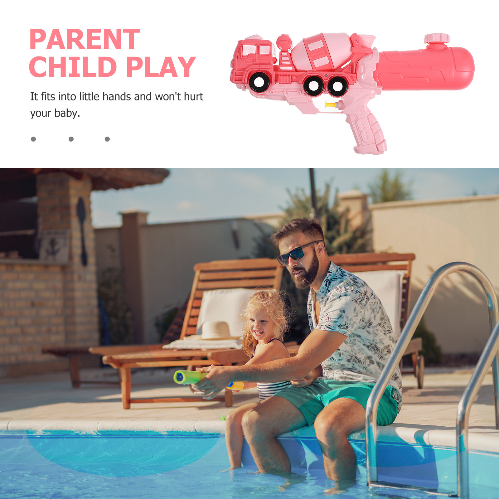 Interactive Water Shooter Cute - Kids Outdoor Water Park recension och pris