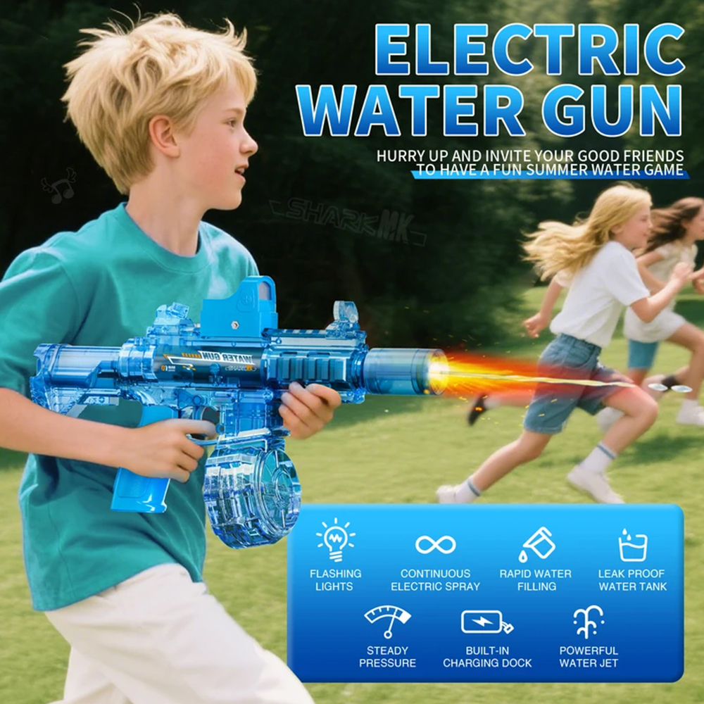 High Pressure Electric Water G - Kids Outdoor Garden Toys recension och pris