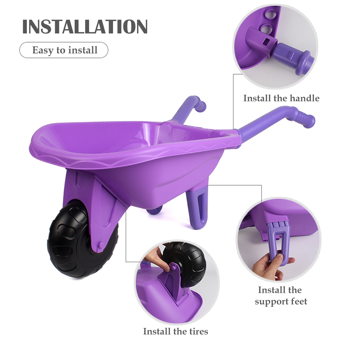 Gardening Tool Set Toys for ki - Kids Outdoor Garden Toys recension och pris