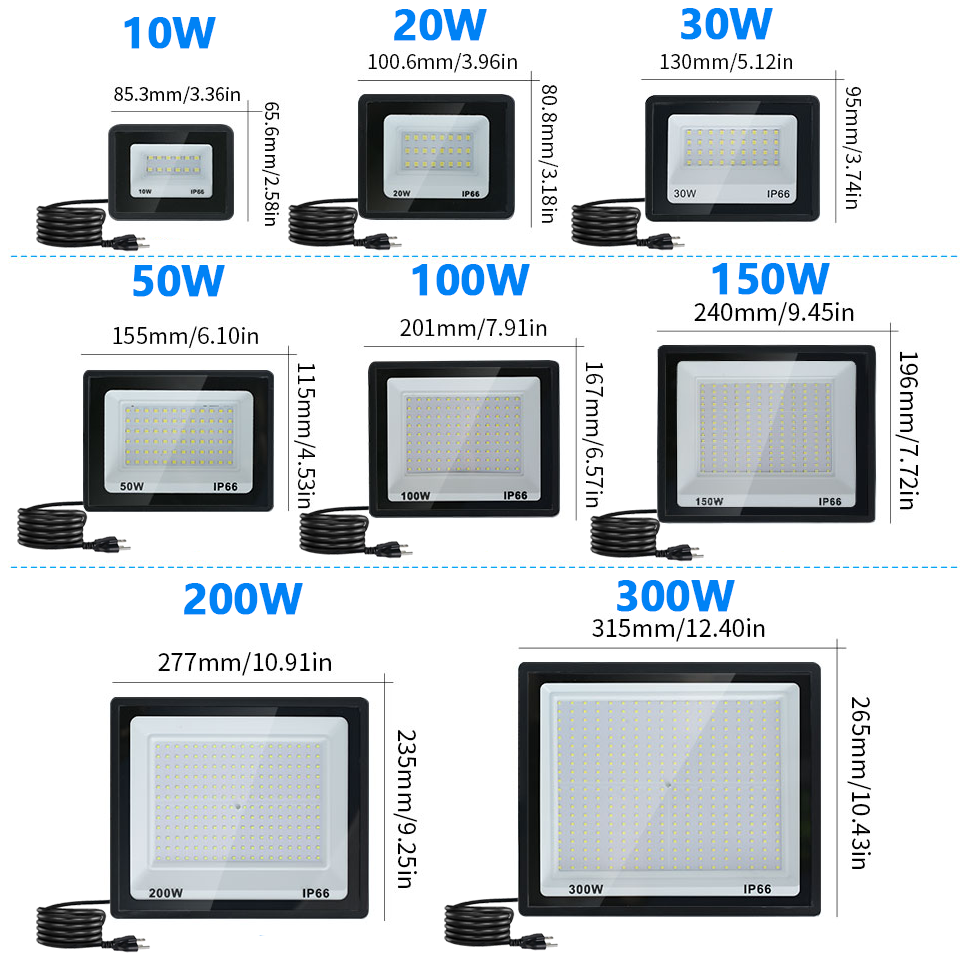 LED FloodLight With Plug Outdo - Balance Beam Outdoor recension och pris