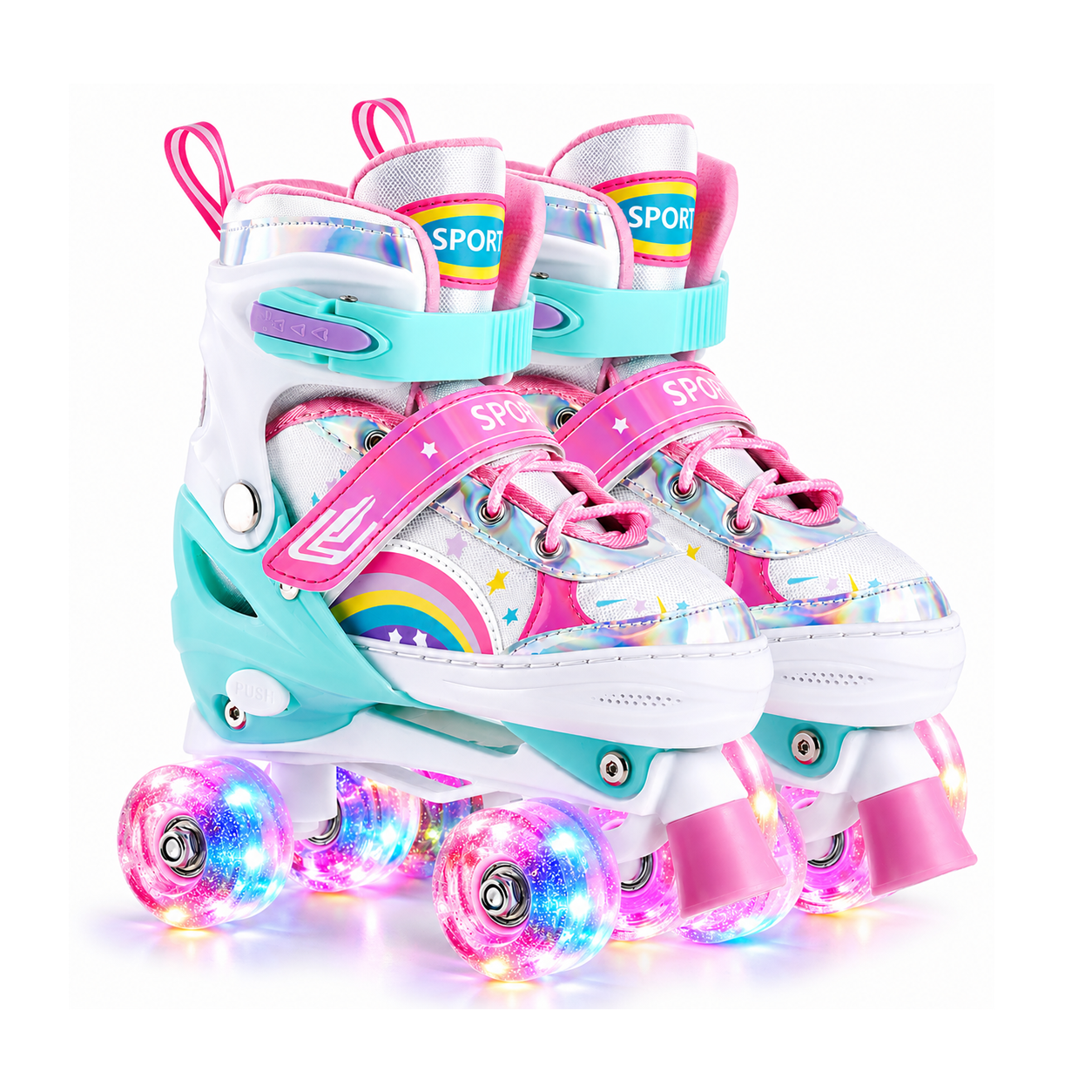 Kids Adjustable Roller Skates  - Kids Outdoor Lights recension och pris